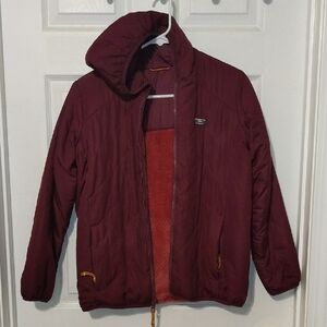 L.L. Bean Grape/Magenta Puffer Jacket Lightweight Casual